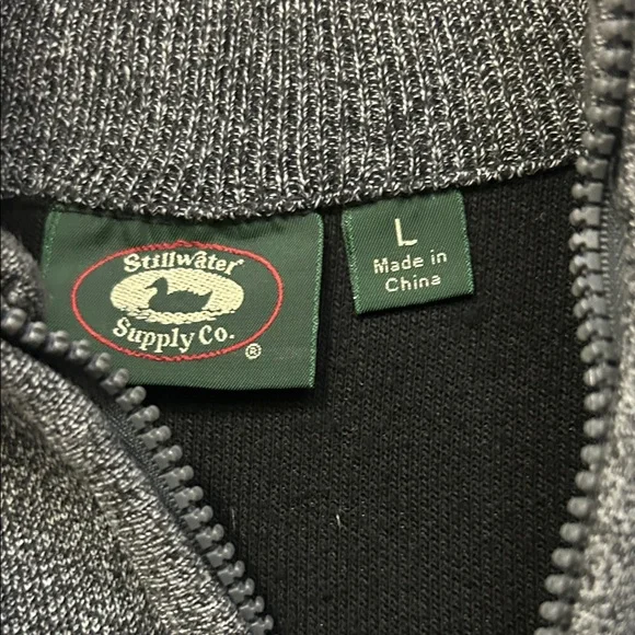 NWOT StillWater Supply Co. Men’s Large Quater Zip Pullover Never Worn - Picture 2 of 3